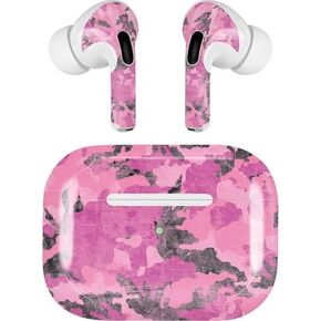 Skinit Decal Audio Skin Compatible with Apple AirPods Pro (2rd Gen, 2022) - Skinit Originally Designed Pink Camouflage Design