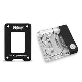 Ekwb Ek-Quantum Velocity 2 CPU Water Block D-RGB-1700/1851 و Thermal Grizzly 1851 Contact Frame Bundle ، Nickel/Plexi