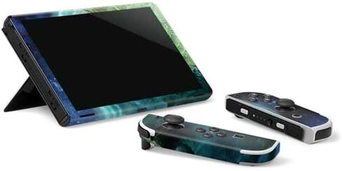 Skinit Decal Gaming Skin Compatible with Nintendo Switch OLED (2021) - Officially Licensed DC Comics Green Lantern Action Pose in Space Design in Saudi Arabia
