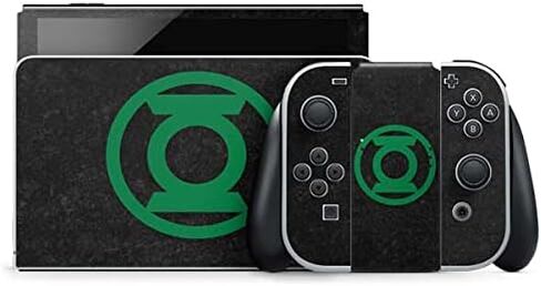 Skinit Decal Gaming Skin Compatible with Nintendo Switch OLED (2021) - Officially Licensed DC Comics Green Lantern Action Pose in Space Design in Saudi Arabia