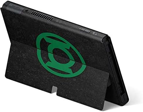 Skinit Decal Gaming Skin Compatible with Nintendo Switch OLED (2021) - Officially Licensed DC Comics Green Lantern Action Pose in Space Design in Saudi Arabia