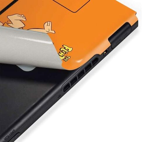 Skinit Skinit Gaming Gaming Skin متوافق مع حزمة Nintendo Switch - مرخص رسميًا لتصميم Flintstones و Rubbles in Kuwait