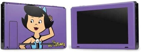 Skinit Skinit Gaming Gaming Skin متوافق مع حزمة Nintendo Switch - مرخص رسميًا لتصميم Flintstones و Rubbles in Kuwait