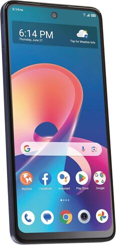 total wireless TCL 50 XE 5G Locked Prepaid Smartphone, 128GB, Blue - Includes $55 Unlimited Talk, Text, & Data 30-Day Plan Upon Activation in Saudi Arabia