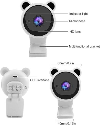 كاميرا ويب رقمية USB كاميرا 2MP 2MP مؤثرات جيدة جدًا لألوان المعيشة مع 1080 بكسل HD PC CAMARO in Kuwait