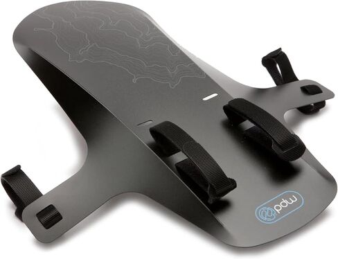 Portland Design Works Portland Desing Works | Mud Shovel 6.5 Fat Bike Fork Fender, Black Topo (373) in Saudi Arabia