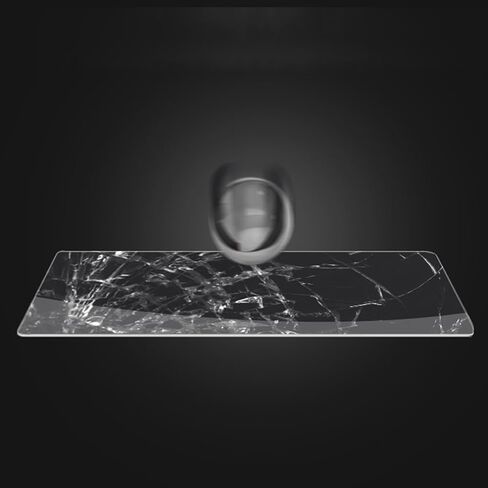 Navigation Tempered Film Anti Glare Anti Fingerprint Screen Protector, Easy to Use, Made of Tempered Glass, Suitable for Car Central Control Navigation Screen with Cleaning Kit in Kuwait