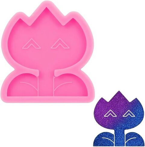 Car Resin Silicone Mold Badge Reel Mold Epoxy Resin Casting Mold for Jewelry and Pendant Making Phone Grip and Keychain Resin Mold DIY Crafts Making in Kuwait