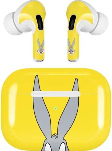 Skinit Skinit Audio Audio Skin متوافق مع AirPods Pro 2nd Gen - Looney Tunes المرخص رسميًا Bugs Bunny in in design in Kuwait