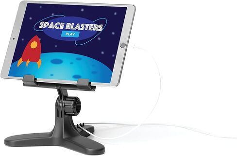 TableTholder Weathertech مع مقابض البليت الأسود - حامل اللوحي لسطح المكتب أو الطاولة أو عداد المطبخ أعلى حامل سطح in Kuwait