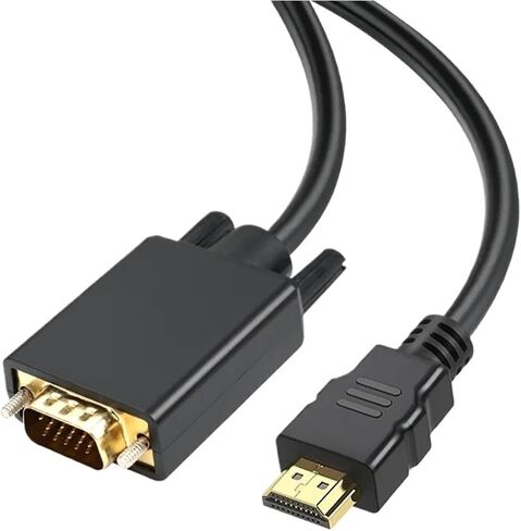 أسود HDMI إلى الكابل ، ذكور HDMI إلى محول الذكور مطلي 080p HD in Kuwait