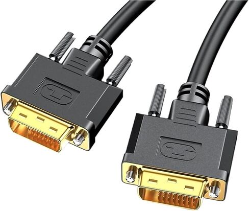 4K 30Hz DVI Cable DVI-D 24+1/24+5 ذكر إلى محول مطلي بالذكور DAAPTER لـ HD TV M> ONI> TOR 1M إلى 5M (300 سم) in Saudi Arabia