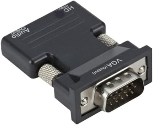 متوافق مع HDMI مع المحول مع كابل 3.5 مم لـ P ؛ s/4 pc tv m> oni> tor projector 1080p HD أنثى للذكور (VGA إلى HD) in Saudi Arabia