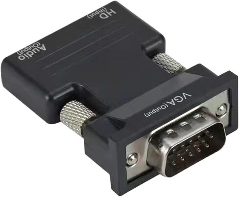 متوافق مع HDMI مع المحول مع كابل 3.5 مم لـ P ؛ s/4 pc tv m> oni> tor projector 1080p HD أنثى للذكور (VGA إلى HD) in Saudi Arabia