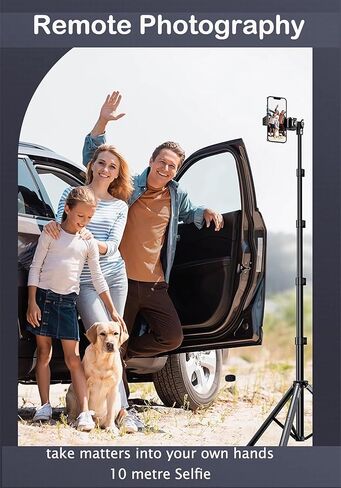 جهاز التحكم عن بُعد Bluetooth اللاسلكي اللاسلكي مع حلقة التمرير لأجهزة iPhone و Android ، صفحة التمرير التلقائي صفحة Turner Remote Camera Recording (أسود) in Kuwait