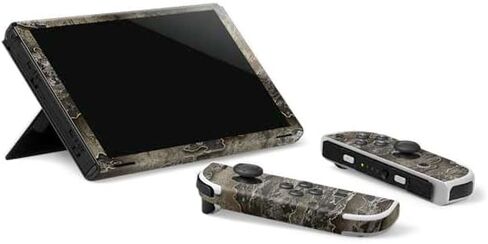 Skinit Decal Gaming Skin Compatible with Nintendo Switch OLED (2021) - Officially Licensed Realtree WAV3 Blue Camo Design in Saudi Arabia