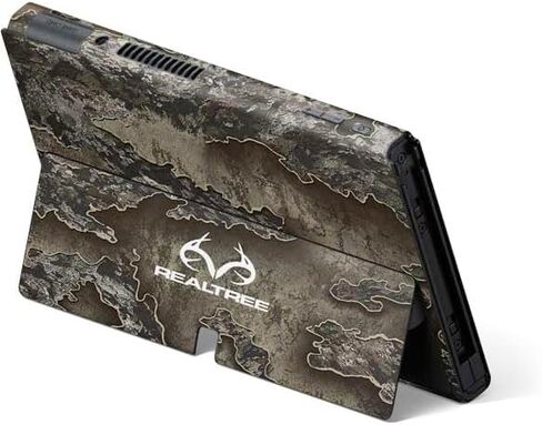 Skinit Decal Gaming Skin Compatible with Nintendo Switch OLED (2021) - Officially Licensed Realtree WAV3 Blue Camo Design in Saudi Arabia
