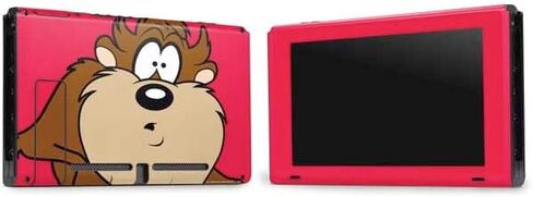Skinit Decal Gaming Skin Compatible with Nintendo Switch Bundle - Officially Licensed Looney Tunes Taz Design in Saudi Arabia