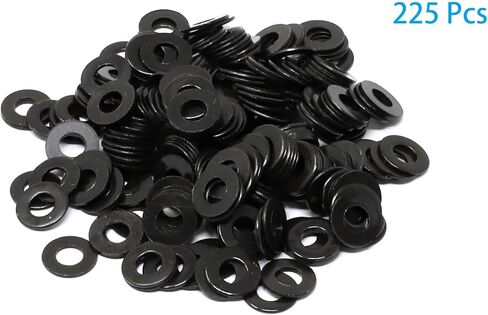 Iexcell 450 قطعة M4 × 6/8/10/12/16/20/25/30/35/40 سبيكة فولاذية 10.9 درجة مقبس سداسي الشكل وزر غطاء رأس ومسامير وصواميل ومجموعة متنوعة من المسامير، لمسة نهائية من أكسيد الأسود in Kuwait