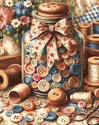 طلاء المناظر الطبيعية بالأرقام من Askqtx - طلاء الشلال بالأرقام للبالغين المبتدئين، طلاء بالألوان المائية من الأكريليك الجبلي حسب الرقم، لوحة زيتية DIY لهدايا ديكور الحائط المنزلي (16 × 20 بوصة). in Kuwait