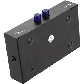 Sharing Switcher Box, 2/4 Port USB 2.0 Manual Sharing Switch Switcher Box for PC Printer Scanner (2 Port Manual)