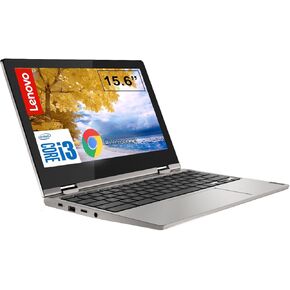 Lenovo 15.6 بوصة Chromebook ، 2-in-1 شاشة اللمس كمبيوتر محمول | Intel Core i3 ، معالج ثنائي النواة | ذاكرة الوصول العشوائي 8 جيجا بايت ، تخزين 64 جيجابايت | رمادي معدني | شريحة أمان Google | Intel UHD Graphics 620 | 720p HD كاميرا