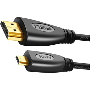 M;ic/ro HDMI-Compatible to HD Cable Adapter Speed 1080P 3D Plated Cable Switcher 1m 300cm 5m for m;ic/ro HD Cable Convertor(1.8m)