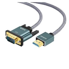 HDMI الرئة HDMI إلى مضفر مصفوفة بالكابل ، HDMI إلى الكابل (من الذكور إلى ذكر) مناسبة لأجهزة الكمبيوتر والشاشات (300 سم)