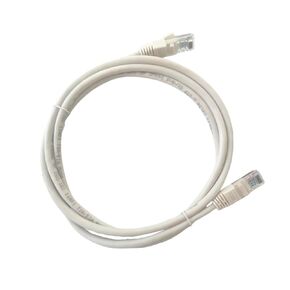 Cat 5E UTP Patch Cord with Boot, 5ft, White – Reliable Ethernet Cable for Fast Networking & Internet Connections