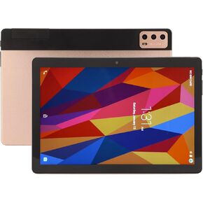CCYLEZ Tablet 10.1 inch for 11 Calling PC 2 Sim Slot, 8GB 256GB ROM Octa Core Tablet, with, Dual Band, 13MP 5MP Camera, Phone Call, Gold