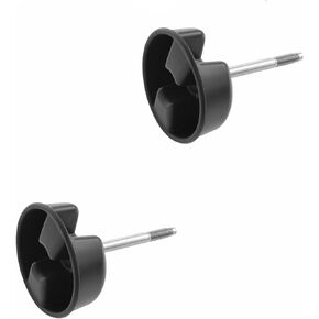 Hardtop Top Mounting Screw Knob Pair for Jeep for Wrangler 2007-2017 Front Left Right 1CJ57DX9AC 1CJ57DX9AD Easy to install