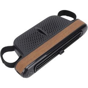 Car Fan for Back Cooling Fan 3 Speeds Bladel USB Car Headrest for Front Rear Angle Wood Grain for BackseatUSB FanCar Rear Headrest FanCar (Black)