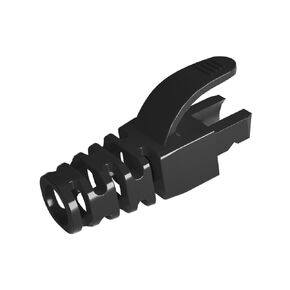 50 Pcs Cat5 Cat5E Cat6 Strain Relief Boot, RJ45 Plug Connector Cover Modular Network Plug Connector Cap Cable Connector Boots, Purple