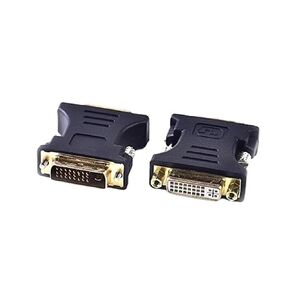 DVI to DVI Adapter Female to Female Converter DVI-I (24+5) Female to Female Gender Changer for DVI Cable Extension(DV-023)