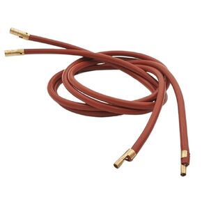 2pcs 1 Meter Boiler Igniter High Voltage Wire Combustion Engine Ignition Kit Diameter 6.5mm High-Tension Cable Waste Oil Burner(High Voltage Wire)