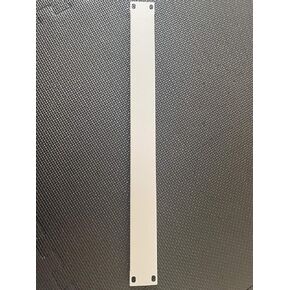 1U Silver Rack Mount Panel Spacer for 19-Inch Server Network Rack Enclosure (2 Units)