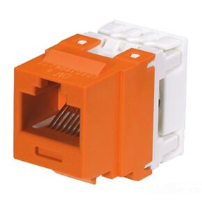 Panduit NK688MOR Category-6 8-Wire Jack Module, Orange