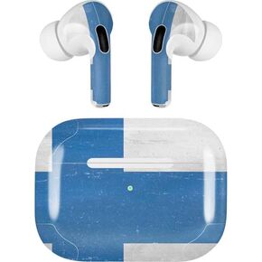 Skinit Decal Audio Skin Compatible with Apple AirPods Pro (2rd Gen, 2022) - Skinit Originally Designed Finland Flag Distressed Design