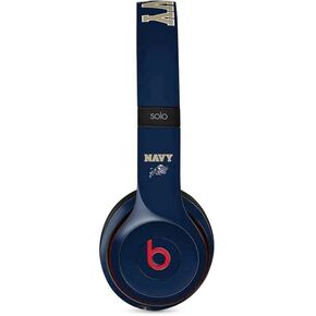 Skinit Decal Audio Skin Compatible with Beats Solo 2 Wireless - Officially Licensed College Navy Design