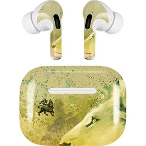 Skinit Decal Audio Skin Compatible with Apple AirPods Pro (2rd Gen, 2022) - Skinit Originally Designed Profile of The Lion of Judah Design