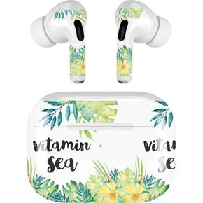 Skinit Decal Audio Skin Compatible with Apple AirPods Pro (2rd Gen, 2022) - Skinit Originally Designed Vitamin Sea Design