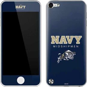 Skinit Decal MP3 Player Skin Compatible with iPod Touch (5th Gen&2012) - Officially Licensed College Navy Midshipmen Design