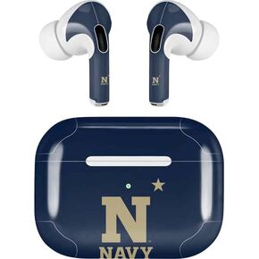 Skinit Decal Audio Skin Compatible with AirPods Pro 2nd Gen - Officially Licensed United States Naval Academy Midshipmen Design