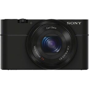 Sony Cyber-shot DSC-RX100 Digital Camera (Black) DSCRX100/B (Renewed)