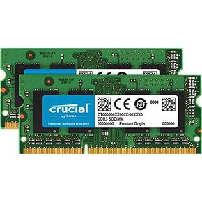 Crucial 16GB kit (8GBx2) Upgrade for a Dell Latitude E6520 System (DDR3 PC3-12800, Non-ECC,)