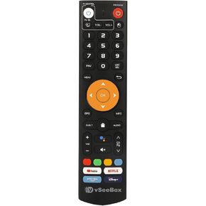 Genuine vSeeBox V3 Plus Bluetooth, Voice Command Remote Control Compatible with vSeeBox V3 Plus & V3 Pro