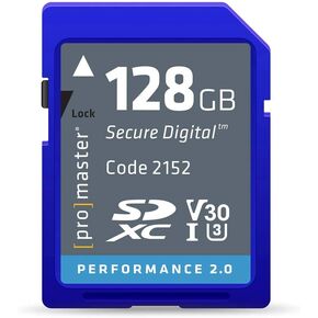 Promaster 128GB SDHC Memory Card (Performance 2.0)