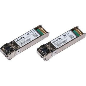Mikrotik XS+2733LC15D Pair of bidirectional SFP/SFP+/SFP28 Modules 1/10/25G 15km 1270nm + 1330nm