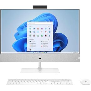 HP 24-ca00 23.8" FHD All-in-One AMD Ryzen 5 5500U 2.1GHz 8GB RAM 512GB SSD Windows 11 Home (Renewed)