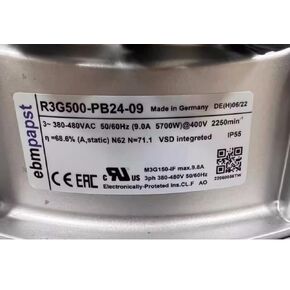 380/480V 9.0A 5700W 2250RPM Cooling Fan